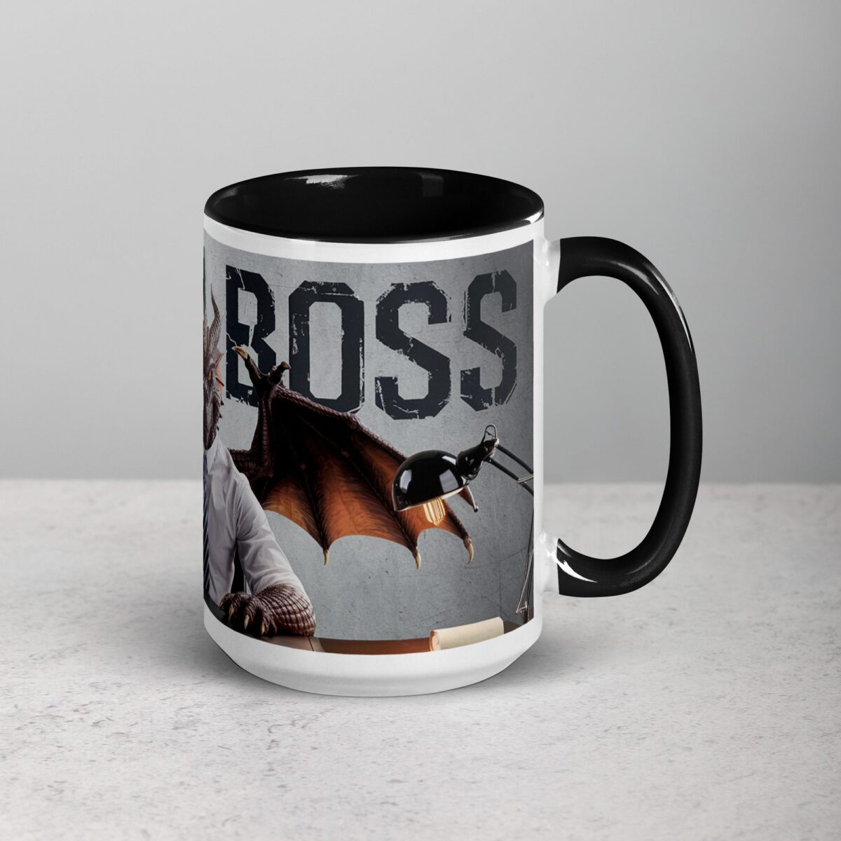 Dragon I am a Boss Coffee Mug & Tea Cup - Image 6