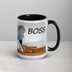 Elephant I am a Boss Coffee Mug & Tea Cup - Image 6