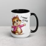 I Need a Hug Cat Coffee Mug & Tea Cup - Image 6