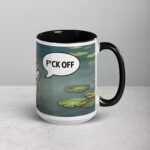 Middle Finger Fish Coffee Mug & Tea Cup - Image 6