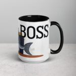 Fish I am a Boss Coffee Mug & Tea Cup - Image 6