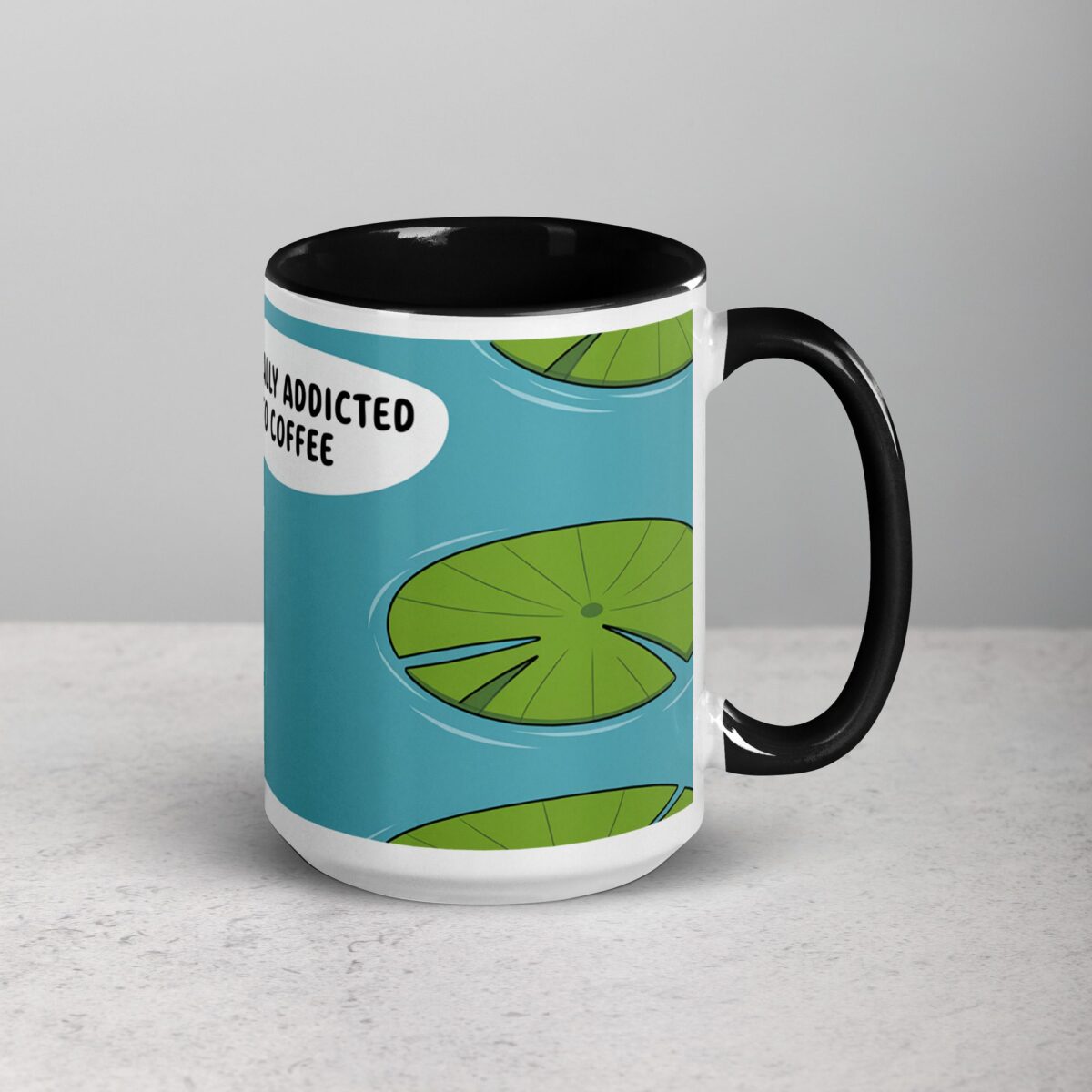 Toad-ally Addicted to Coffee Mug - Image 6