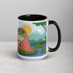 I’m Toad-ally Not a Morning Person Coffee Mug & Tea Cup - Image 6