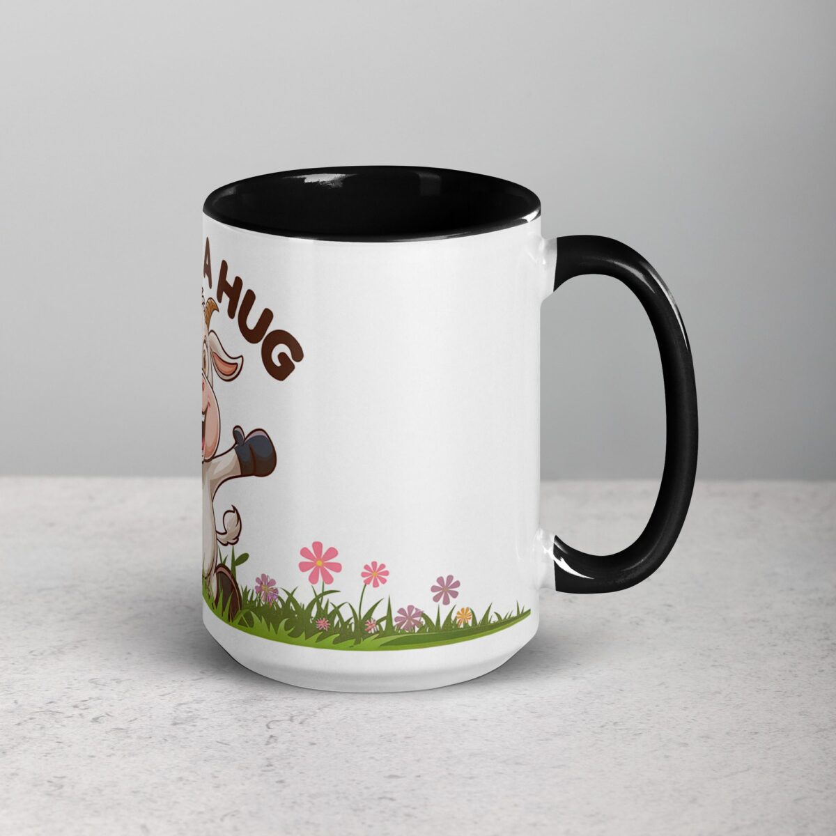 I Need a Hug Goat Coffee Mug & Tea Cup - Image 6