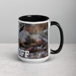 Middle Finger Goat Coffee Mug & Tea Cup - Image 6