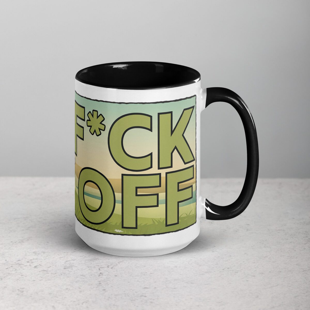 Middle Finger Horse Coffee Mug & Tea Cup - Image 6