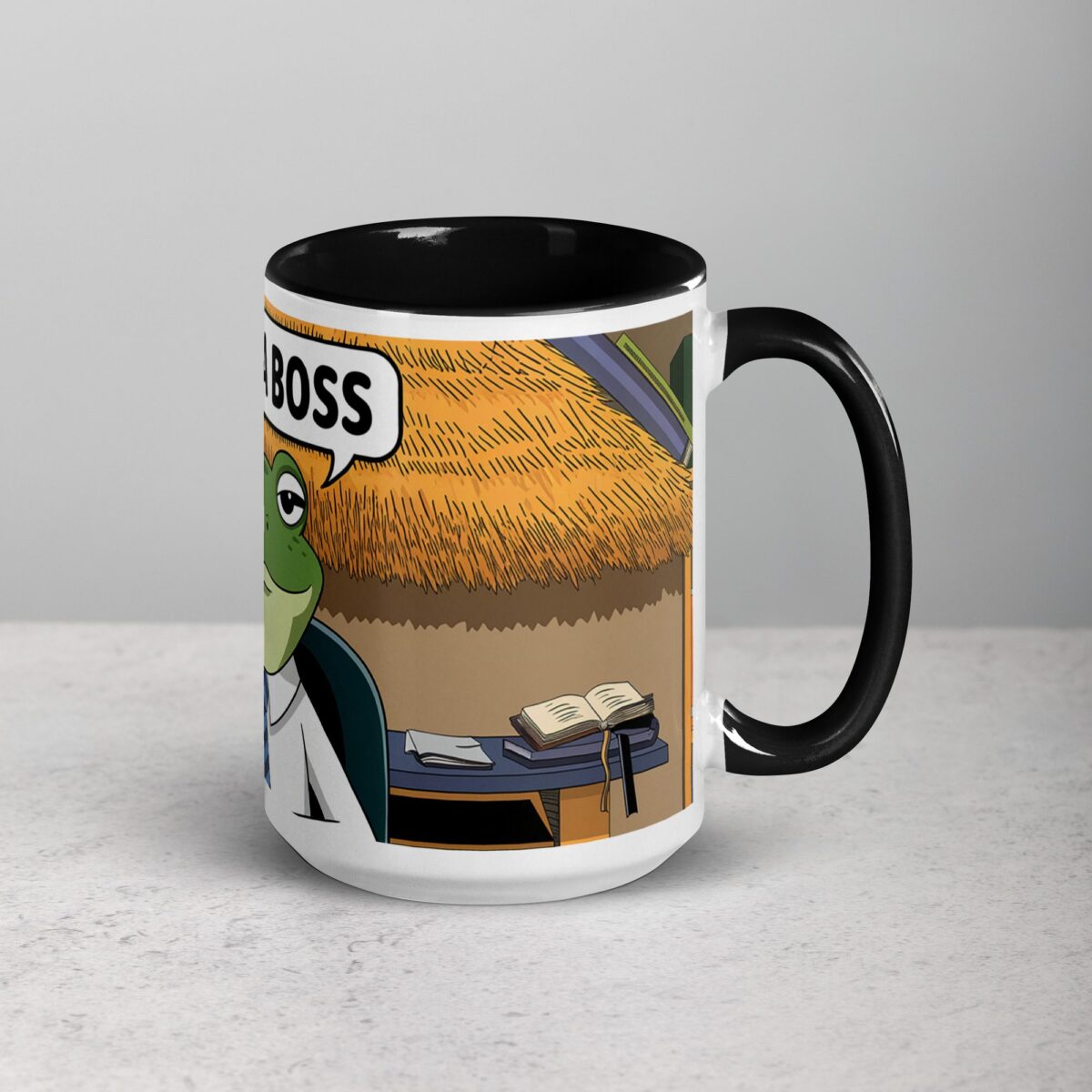 I am a Boss Frog Coffee Mug & Tea Cup - Image 6