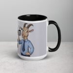 I am a Boss Goat Coffee Mug & Tea Cup - Image 6