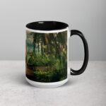 Majestic Lion Walking Through Jungle Mug - Image 6