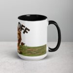 Middle Finger Lion Coffee Mug & Tea Cup - Image 6