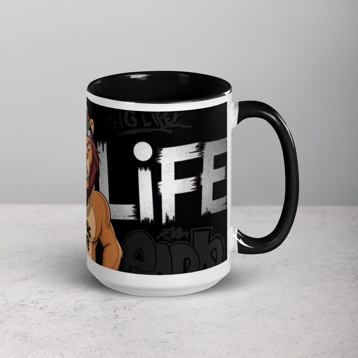 Thug Life Lion Coffee Mug & Tea Cup - Image 6