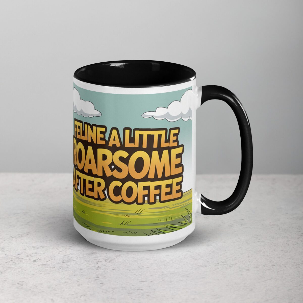 Feline Roarsome Lion Coffee Mug - Image 7