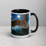 Owl Under Moonlight Coffee Mug & Tea Cup - Image 6