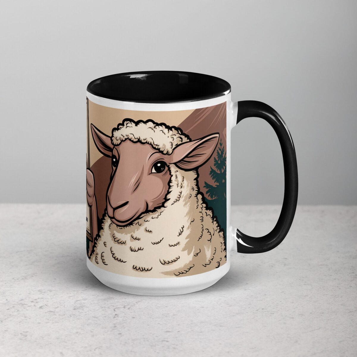 Ewe Got This! After Coffee Sheep Mug - Image 6