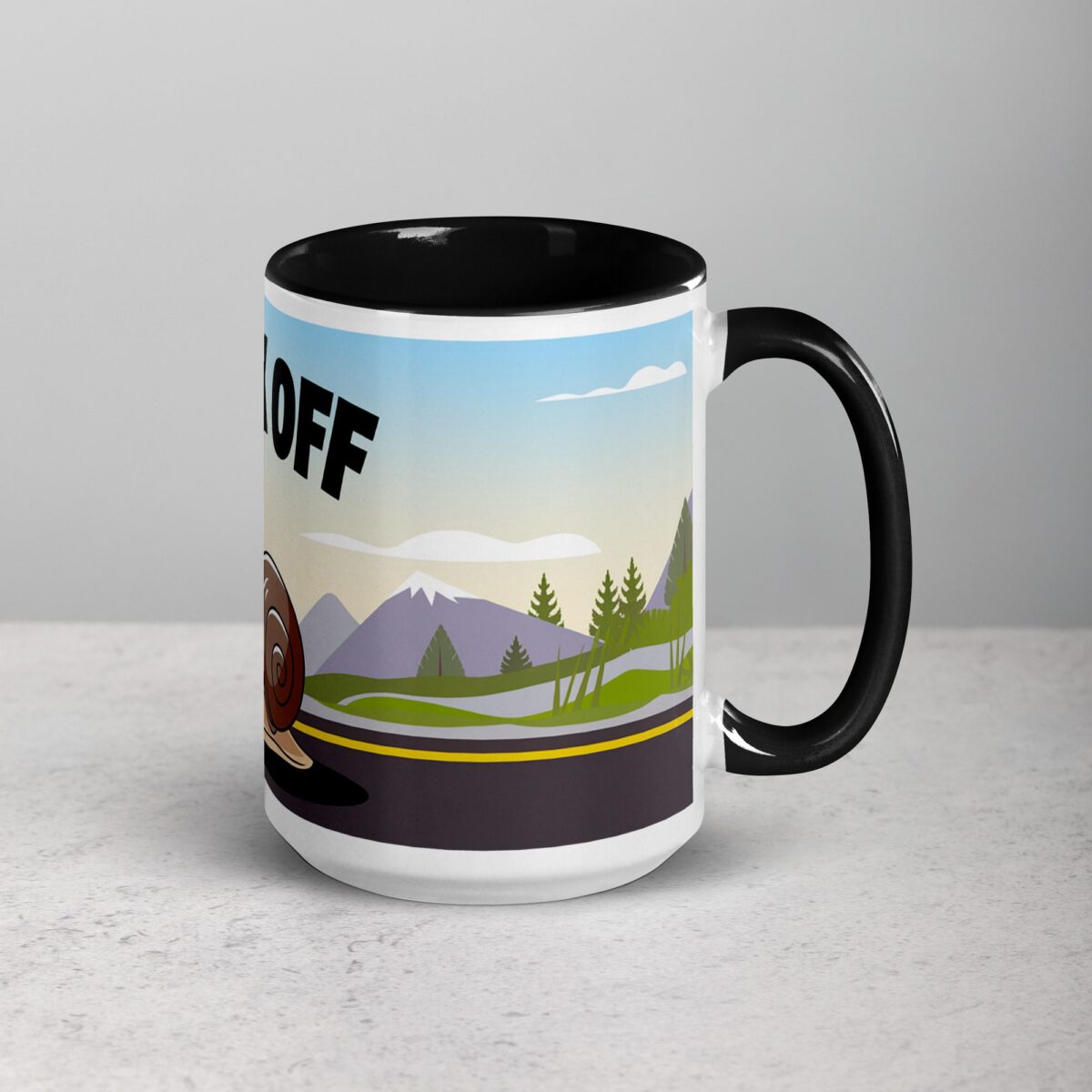 F-Off Snail Coffee Mug & Tea Cup - Image 6