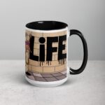 Thug Life Gangster Snail Coffee Mug & Tea Cup - Image 6