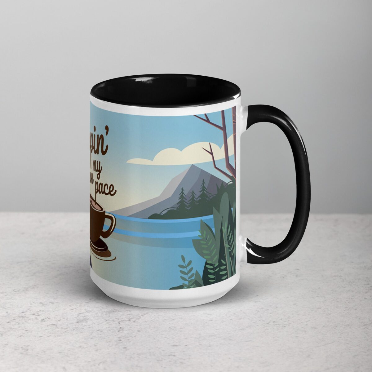 Sippin’ at My Own Pace Snail Coffee Mug - Image 6