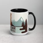 Papa Bear Runs on Coffee Fathers Day Mug - Image 6