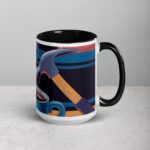 Fatherhood: Nailed It (With Coffee) Dad Mug - Image 6