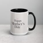 Happy Mothers Day Minimal Coffee Mug - Image 6