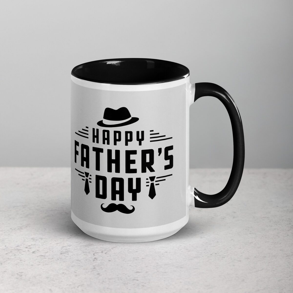 Happy Fathers Day Simple Coffee Mug - Image 6
