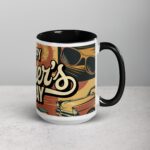 Happy Fathers Day Retro Coffee Mug - Image 6