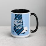 Happy Fathers Day Tie & Cufflinks Coffee Mug - Image 6