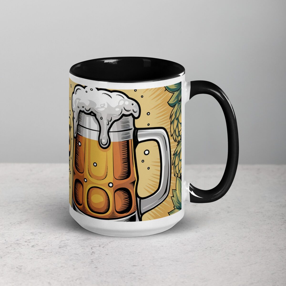 Happy Fathers Day Beer Lover Coffee Mug - Image 6