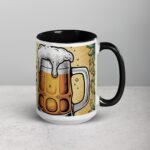 Happy Fathers Day Beer Lover Coffee Mug - Image 6