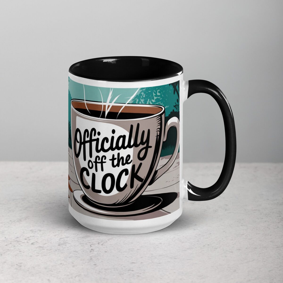 Officially Off the Clock! Retirement Coffee Mug - Image 6