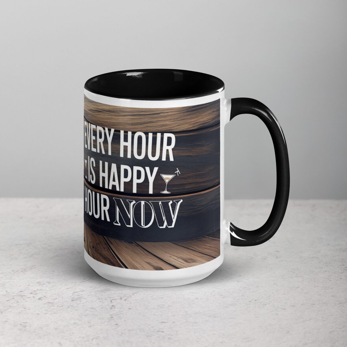 Every Hour is Happy Hour Now Retirement Coffee Mug - Image 6
