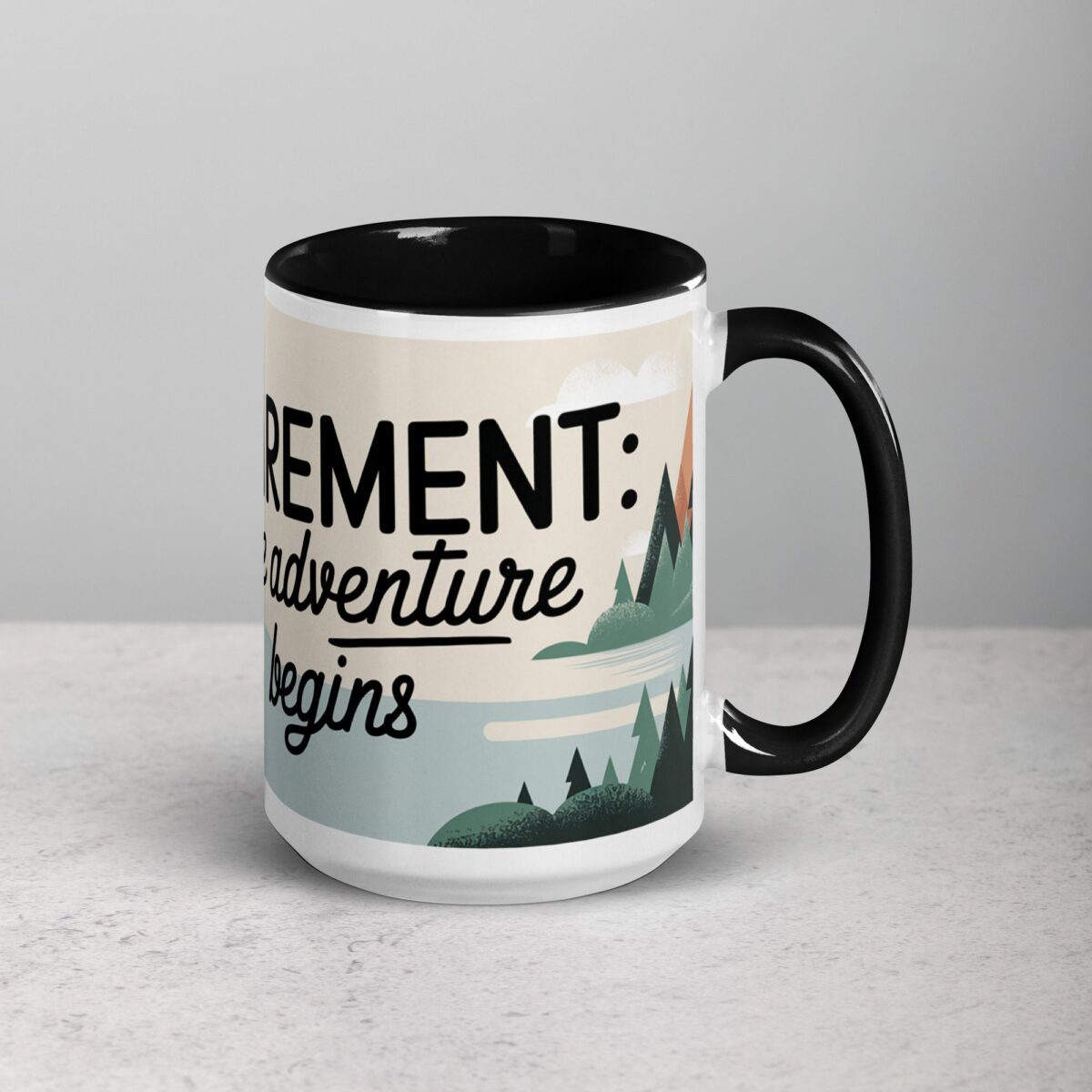 Retirement: The Adventure Begins Coffee Mug - Image 6