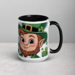Too Cute to Pinch Leprechaun (But I’ll Take a Sip) Coffee Mug - Image 6