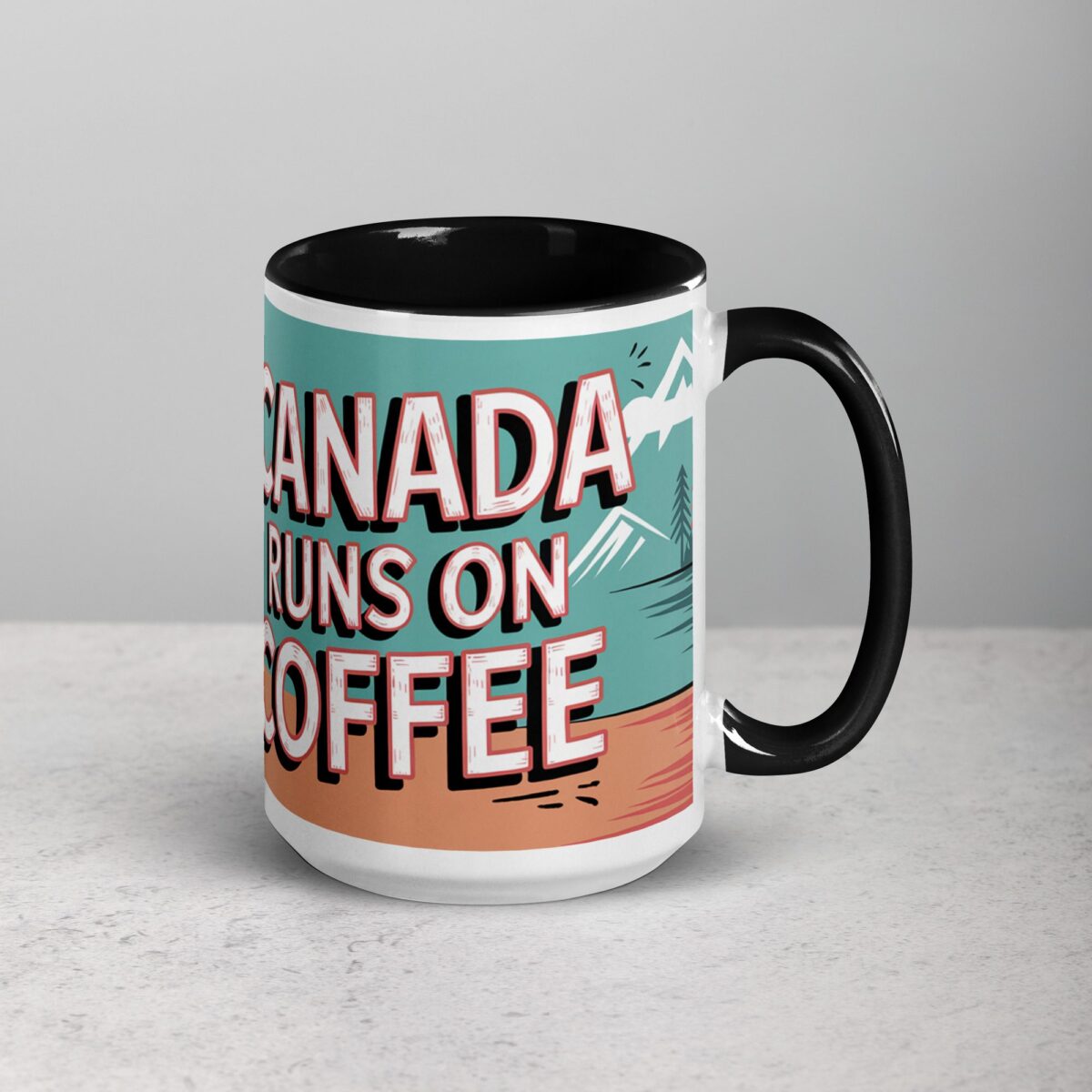 Canada Runs on Coffee Mug - Image 6