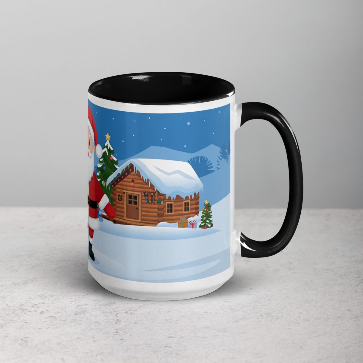 Santa Claus Winter Christmas Coffee Mug - Image 6