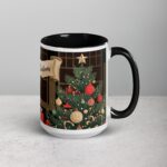 Merry Christmas Elegant Coffee Mug & Tea Cup - Image 6