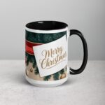 Merry Christmas Sophisticated Coffee Mug & Tea Cup - Image 6