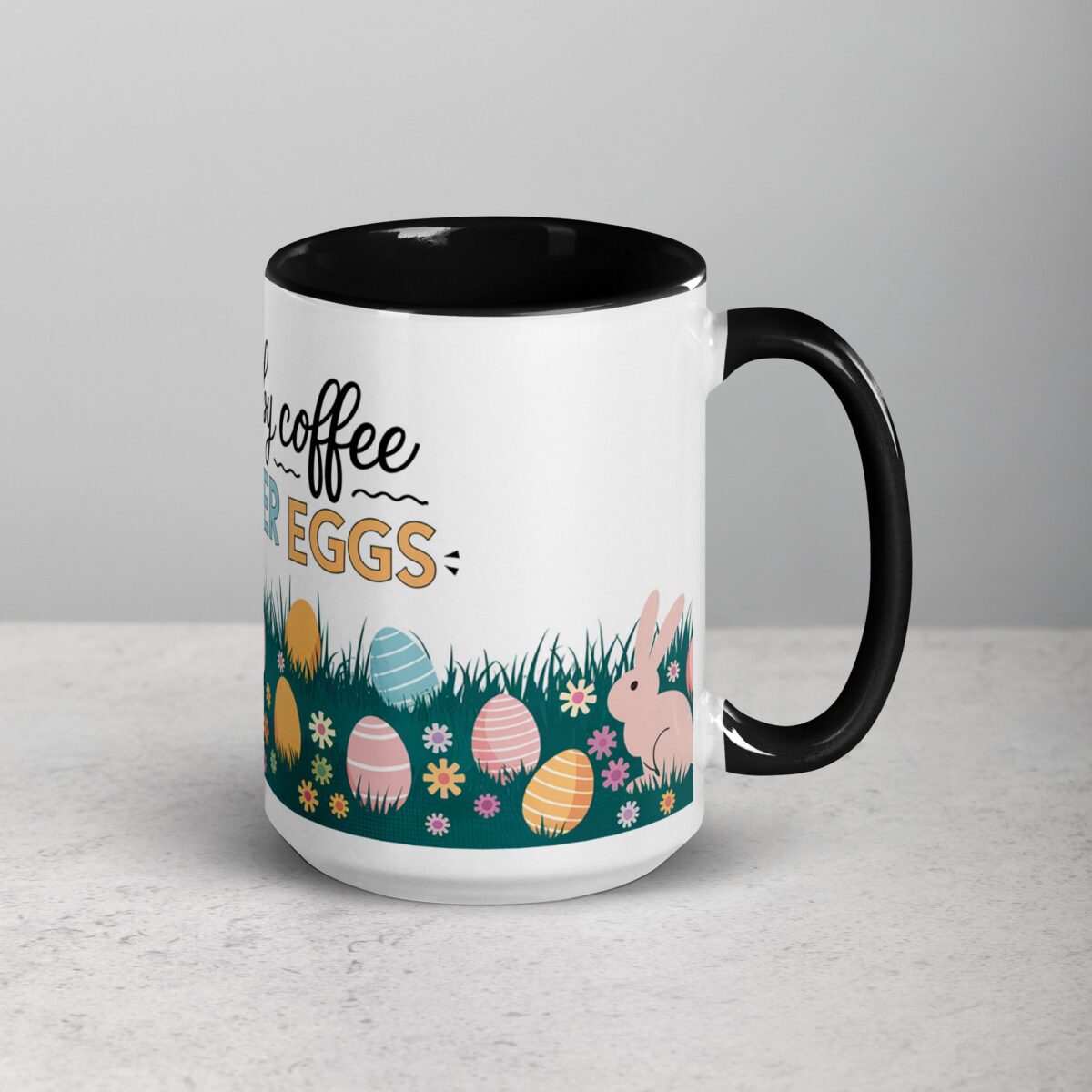 Fueled by Coffee and Easter Eggs Mug - Image 6