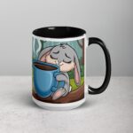 Some Bunny Needs Coffee Easter Mug - Image 6