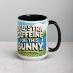 Egg-stra Caffeine for This Bunny Easter Coffee Mug - Image 6