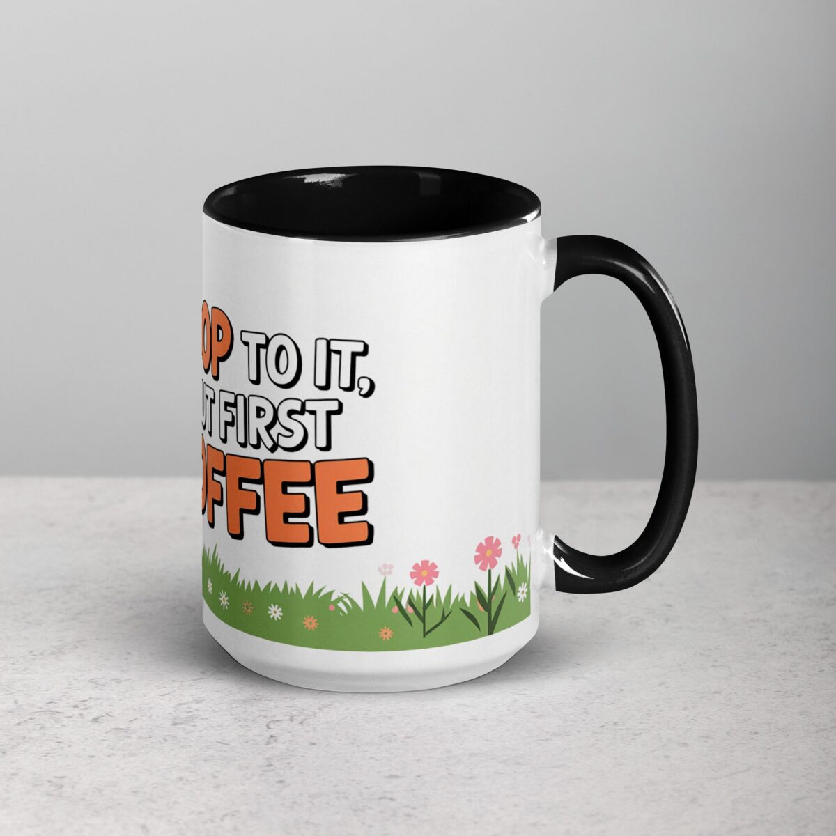 Hop To It, But First Coffee Easter Mug - Image 6