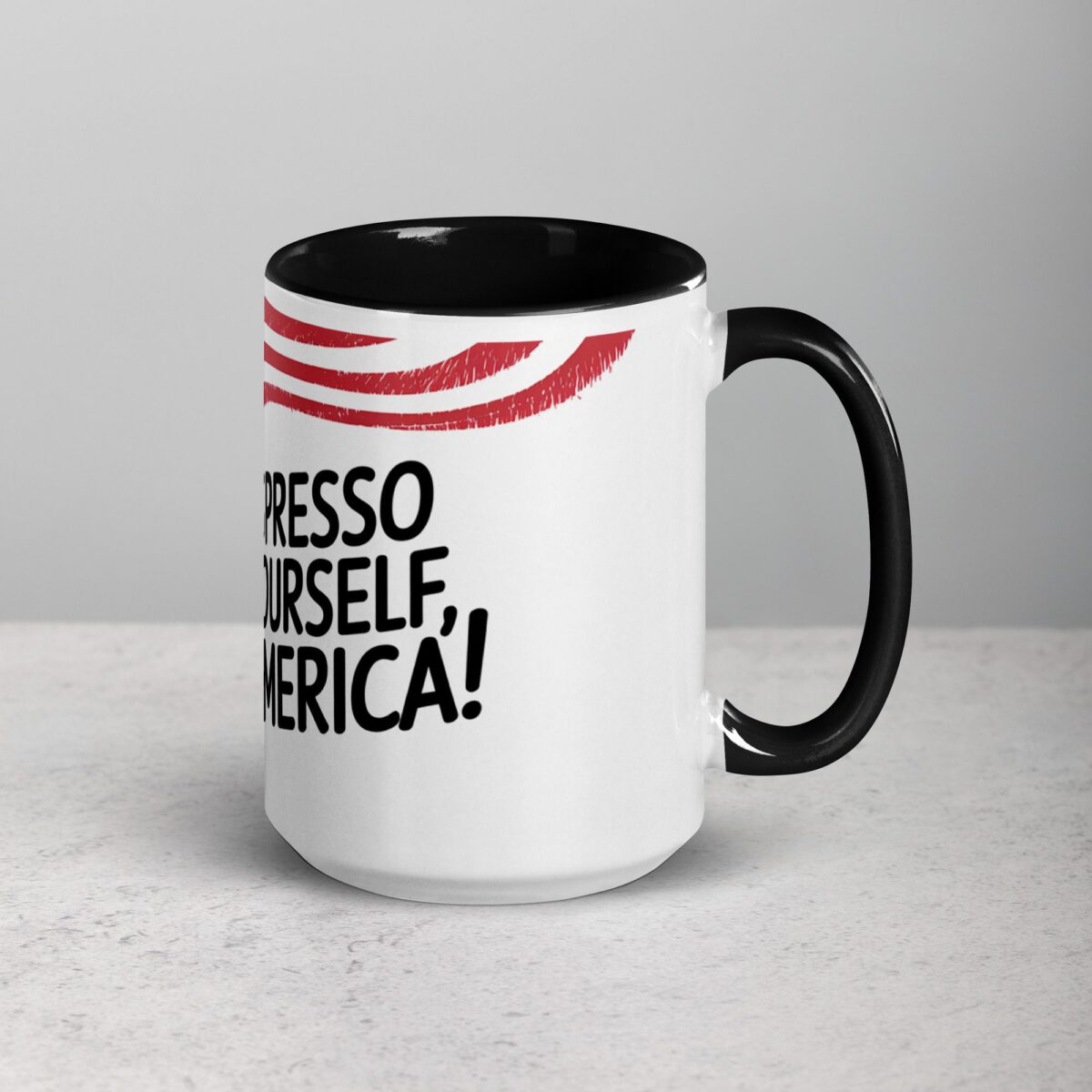 Espresso Yourself, America! Coffee Mug - Image 6