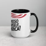 Espresso Yourself, America! Coffee Mug - Image 6