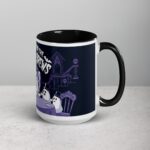 I’m Here for the Boos & Brews Ghost Coffee Mug - Image 6