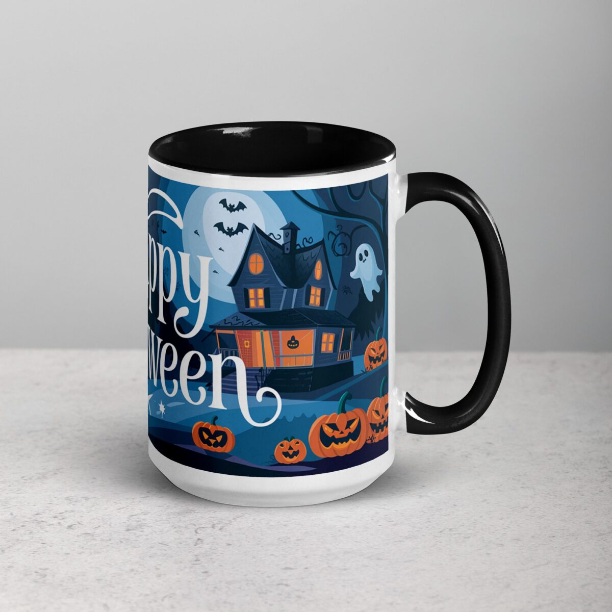 Happy Halloween Elegant Coffee Mug & Tea Cup - Image 6
