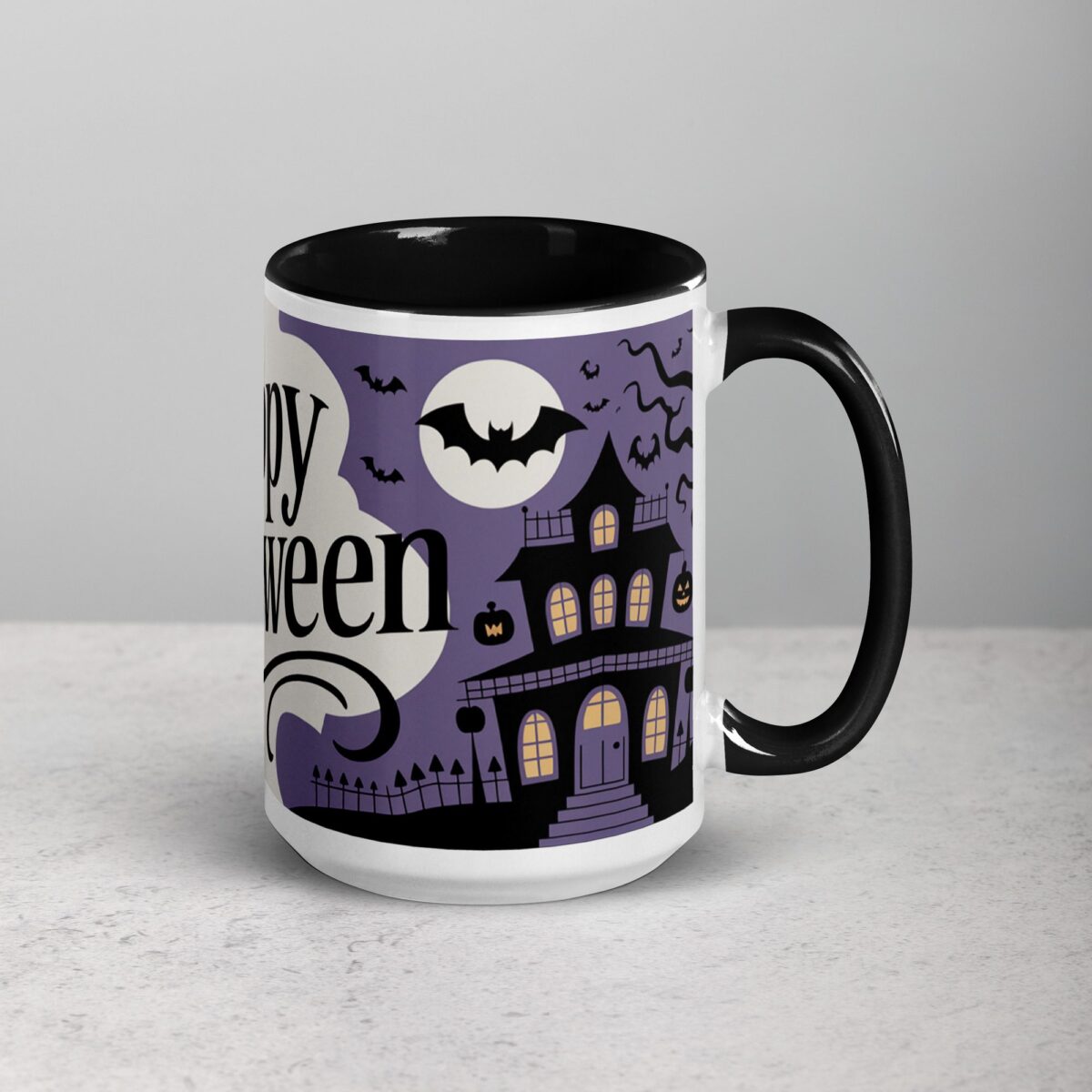 Happy Halloween Sophisticated Coffee Mug & Tea Cup - Image 6