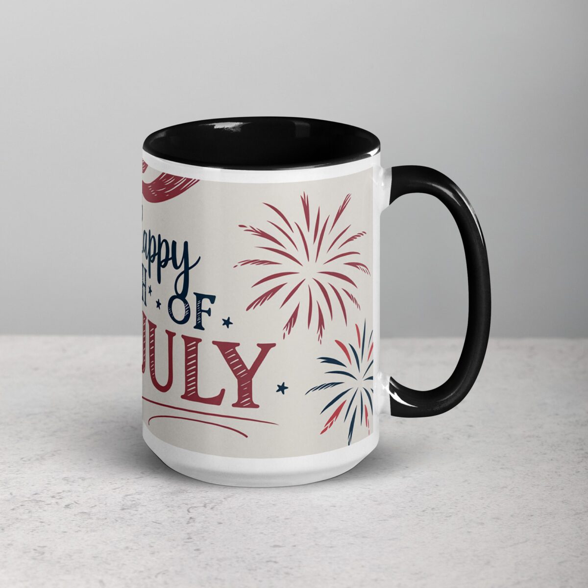 Happy 4th of July Elegant Coffee Mug - Image 6
