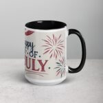 Happy 4th of July Elegant Coffee Mug - Image 6