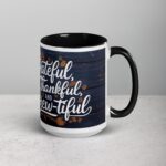 Grateful, Thankful, and Brew-tiful Coffee Mug - Image 6