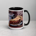 Coffee, Pie, & Thankful Vibes Mug - Image 6